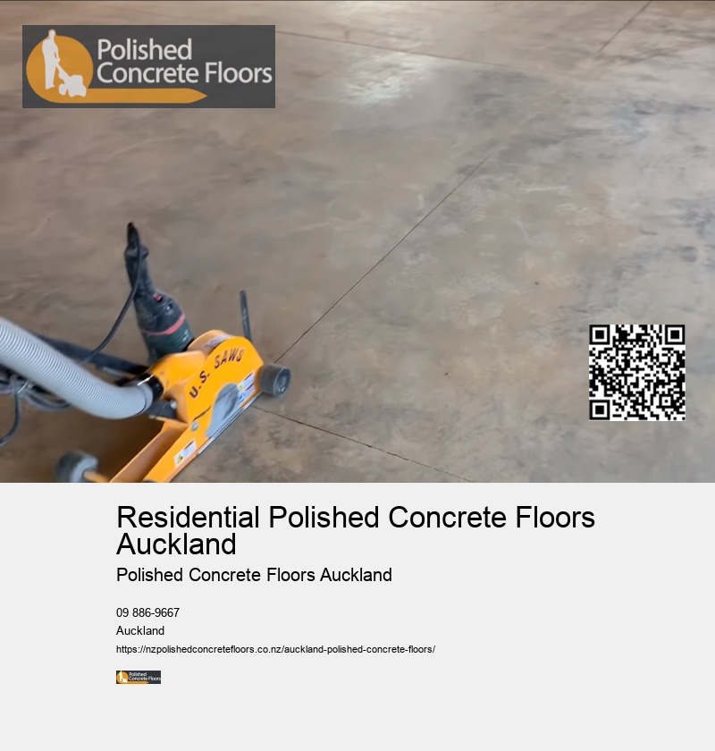 Residential Polished Concrete Floors Auckland